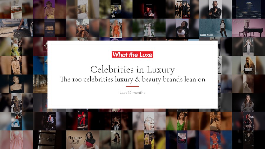 Cover of the Celebrities in Luxury report