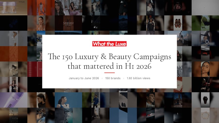 Cover of the 150 Luxury and Beauty Campaigns report